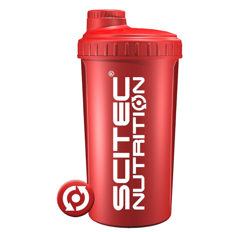 Scitec Nutrition - Shaker, rot,  700 ml