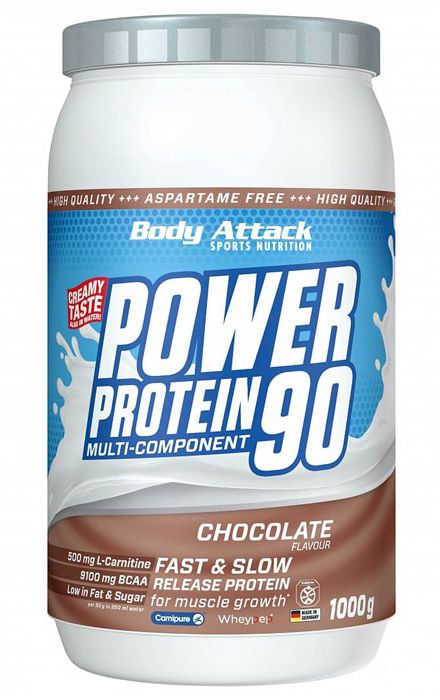 Body Attack Power Protein 90, 1000g Dose