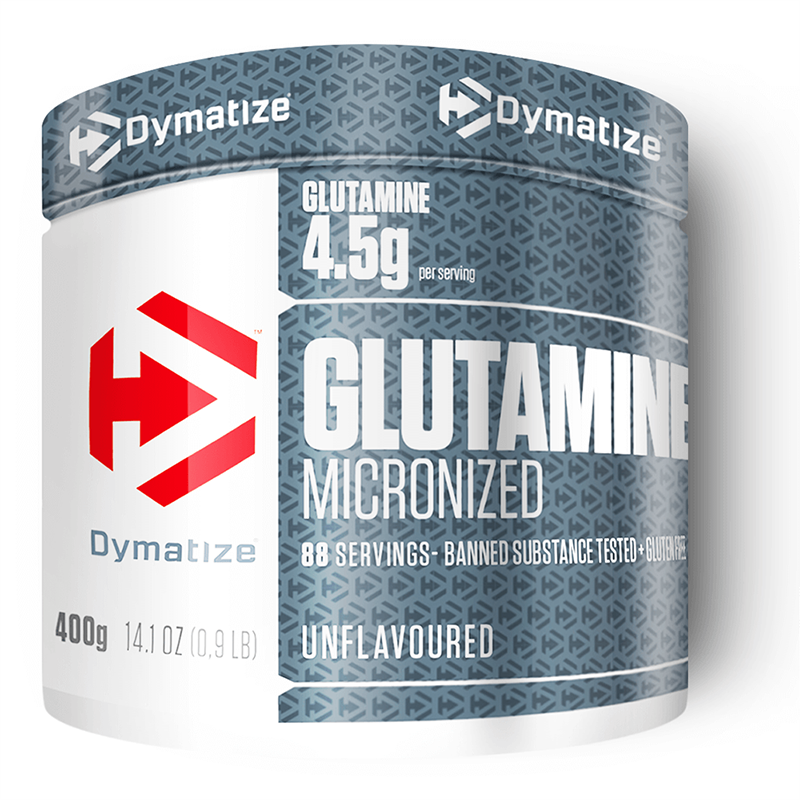 Dymatize - Glutamine Micronized Powder, 400g Dose