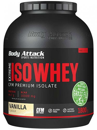 Body Attack Extreme ISO Whey, 1800g Dose