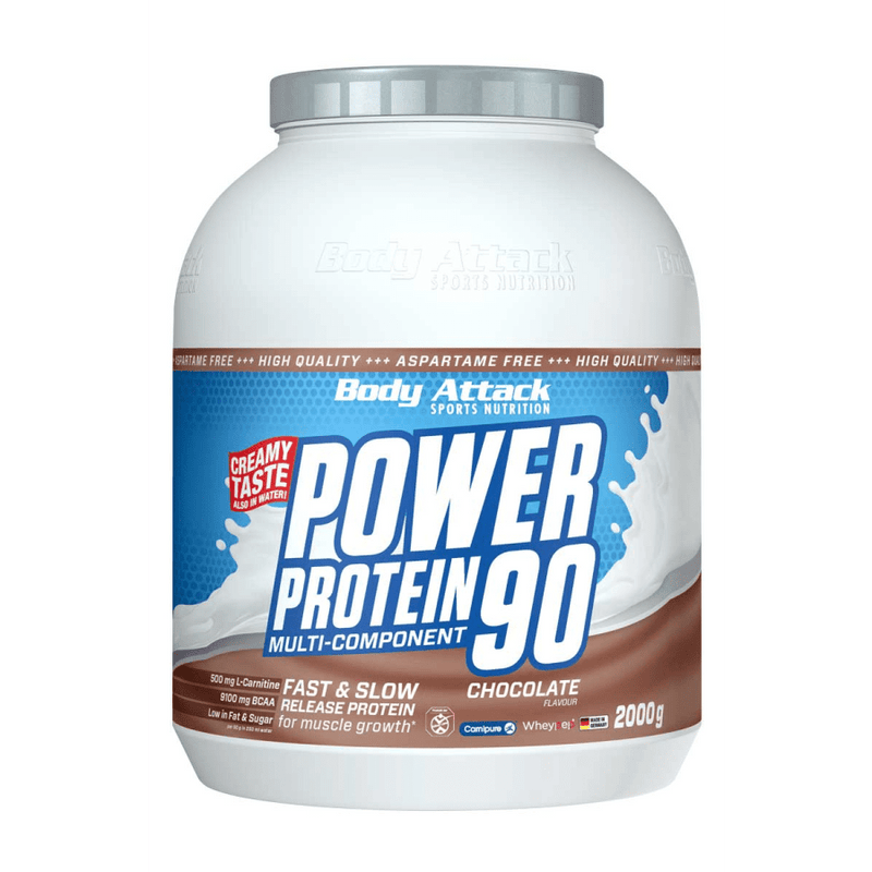 Body Attack Power Protein 90, 2000g Dose