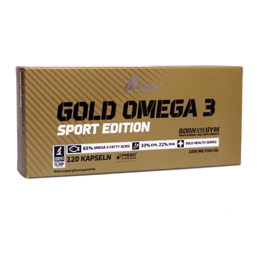 Olimp - Gold Omega-3 Sport Edition, 120 Kapseln