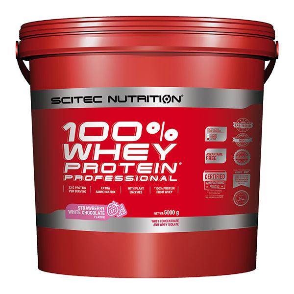 Scitec Nutrition - 100% Whey Protein Professional, 5000g Eimer